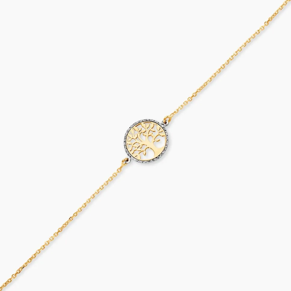 Bracelet Or Jaune Tussilage