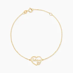 Bracelet Or Jaune Veridiane Oxyde