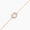 Bracelet Or Rose Tresha Diamants