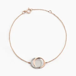 Bracelet Or Rose Tresha Diamants