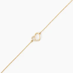 Bracelet Osamu Or Jaune Oxyde De Zirconium