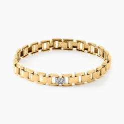 Bracelet Panther Or Jaune Diamant|Marc Orian New