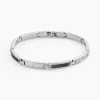 Bracelet Patrick Acier Blanc