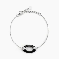 Bracelet Peer Argent Blanc Oxyde De Zirconium|Marc Orian Outlet
