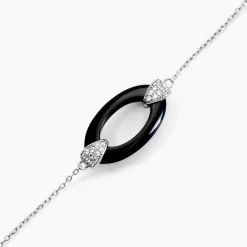 Bracelet Peer Argent Blanc Oxyde De Zirconium|Marc Orian Outlet