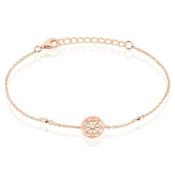 Bracelet Peinda Argent Rose Oxyde De Zirconium