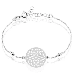 Bracelet Penelope Argent Blanc|Marc Orian