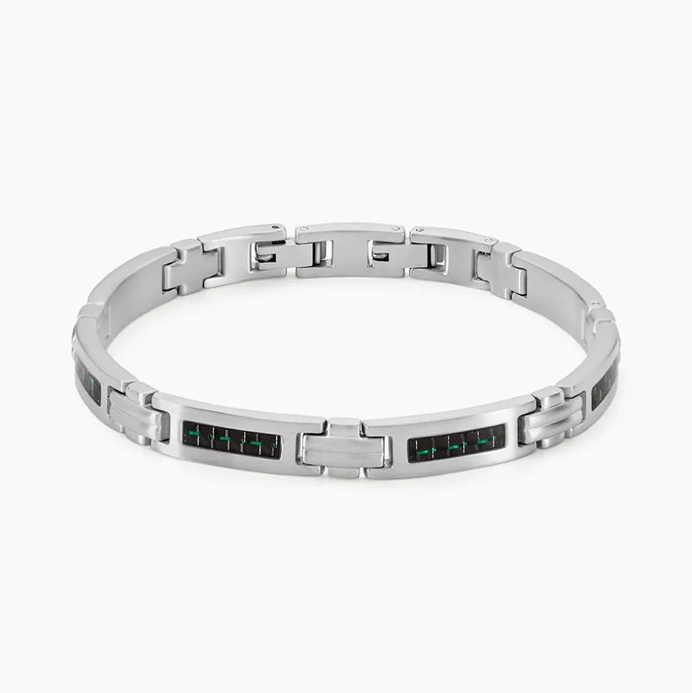 Bracelet Phebus Him Acier Argenté