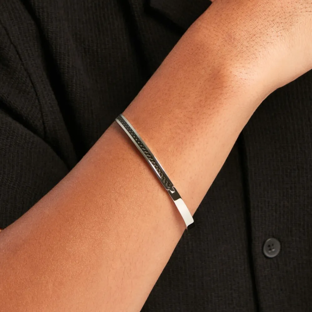 Bracelet Acier Argenté|PHEBUS HIM Hot