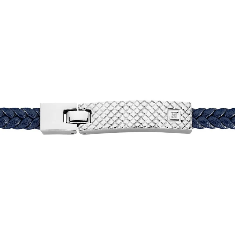 Bracelet Acier Blanc Diamant|PHEBUS HIM