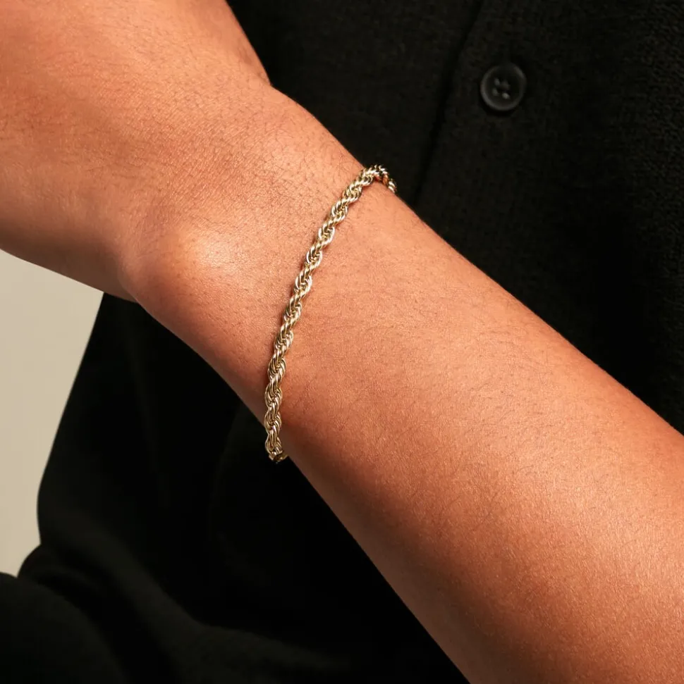 Bracelet Phebus Him Acier Doré