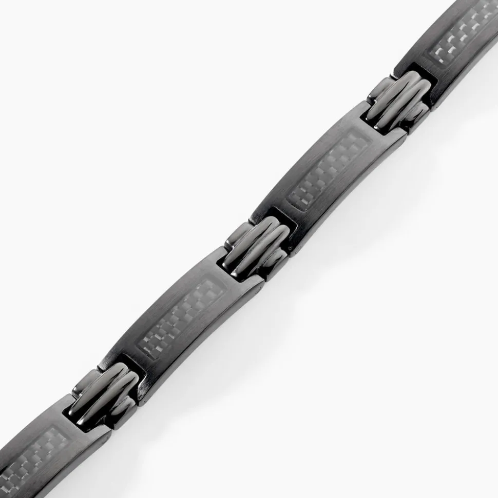 Bracelet Phebus Him Classique Acier Noir