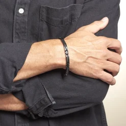 Bracelet Phebus Him Classique Acier Noir