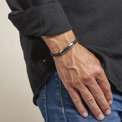Bracelet Eliasse Acier Blanc|PHEBUS HIM