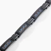 Bracelet Phebus Him Felipe Acier Noir
