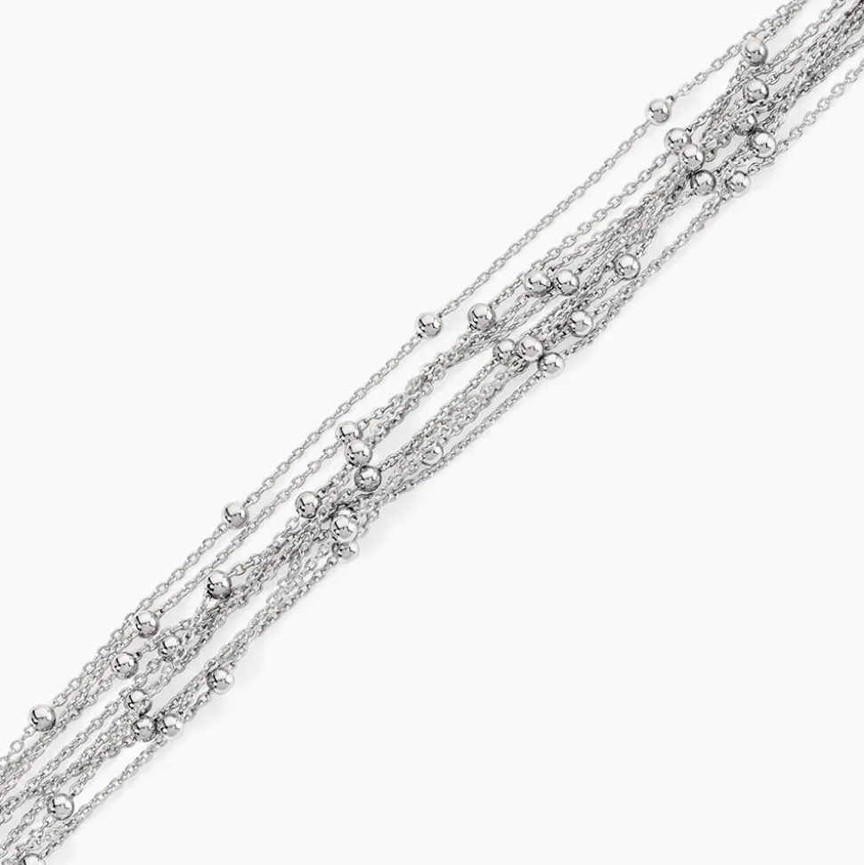 Bracelet Philou Argent Blanc