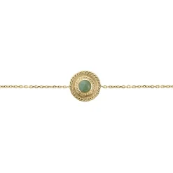 Bracelet Plaqué Or Jaune Marcia Aventurine|Marc Orian Best