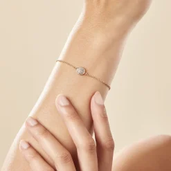 Bracelet Plaqué Or Larraso Oxydes De Zirconium|Marc Orian Sale