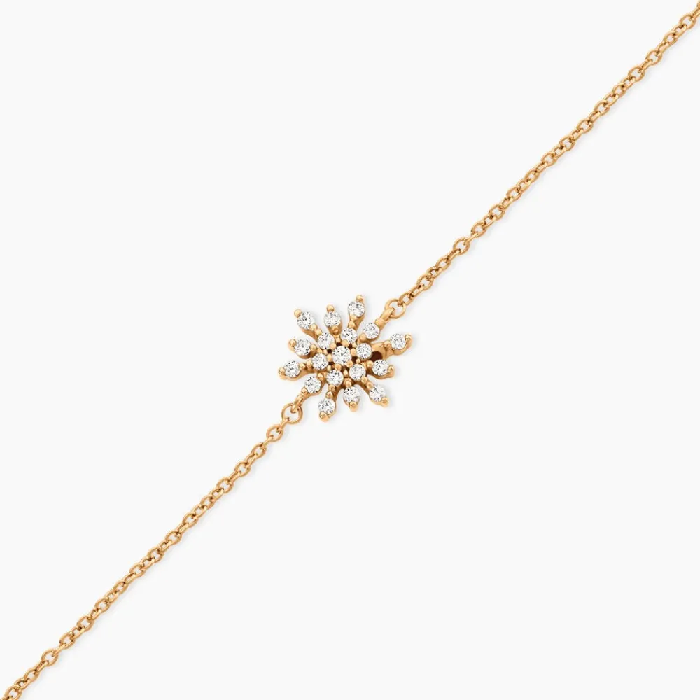 Bracelet Plaqué Or Lisha Oxyde De Zirconium|Marc Orian Outlet
