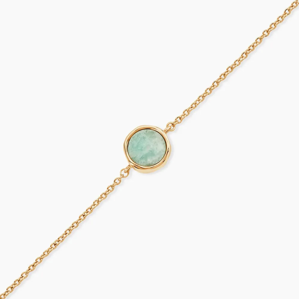 Bracelet Plaqué Or Neassa Amazonite|Marc Orian Clearance