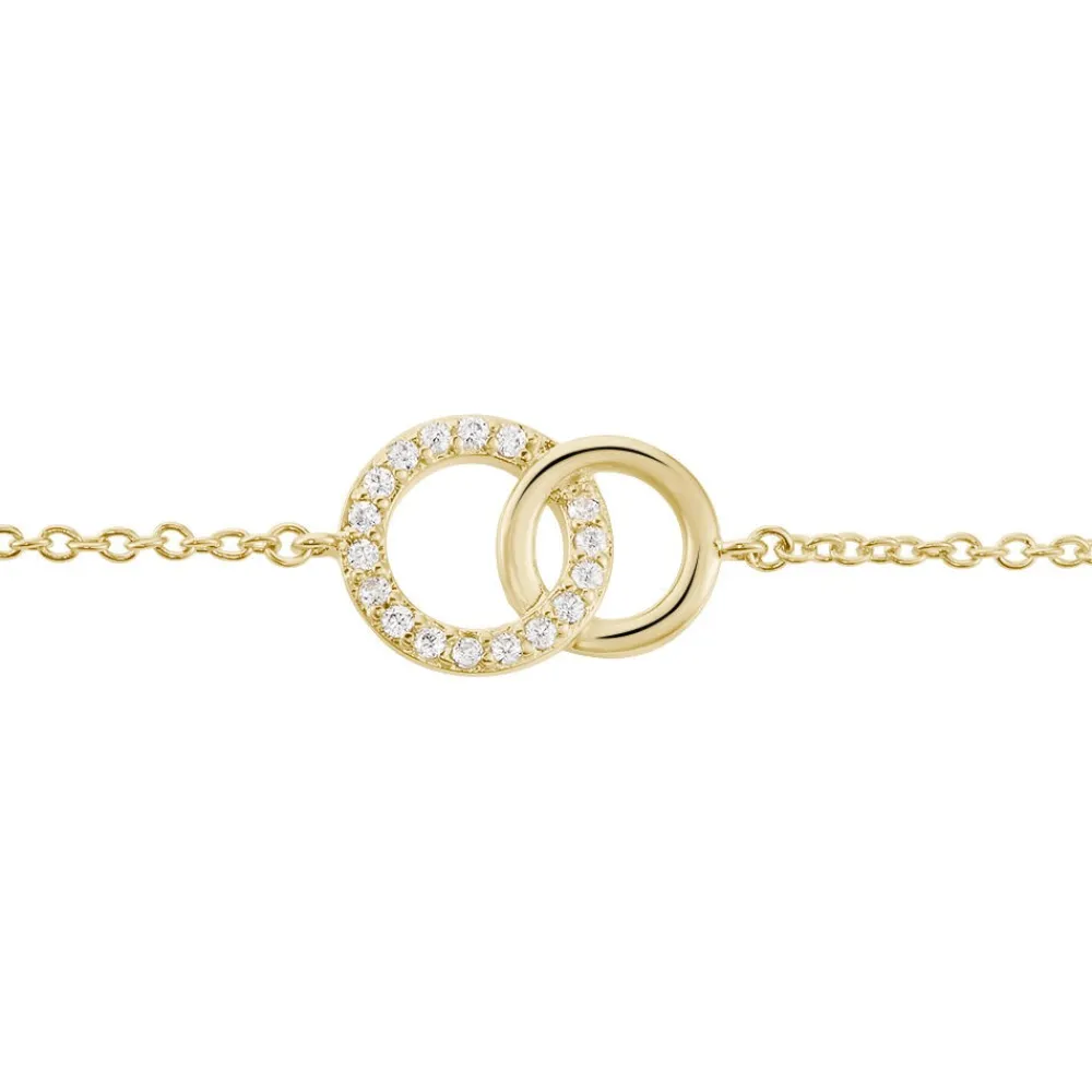 Bracelet Poeae Plaqué Or Jaune Oxyde De Zirconium|Marc Orian Best
