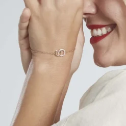 Bracelet Poeae Plaqué Or Jaune Oxyde De Zirconium|Marc Orian Best