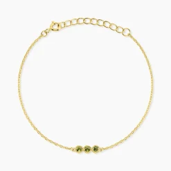 Bracelet Poem Argent Jaune Péridot|Marc Orian Clearance