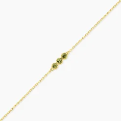 Bracelet Poem Argent Jaune Péridot|Marc Orian Clearance