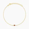 Bracelet Poem Argent Jaune Tourmaline Oxyde De Zirconium|Marc Orian Best