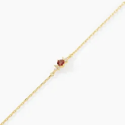 Bracelet Poem Argent Jaune Tourmaline Oxyde De Zirconium|Marc Orian Best