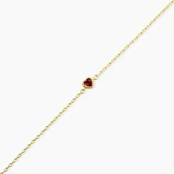 Bracelet Poem Argent Jaune Tourmaline