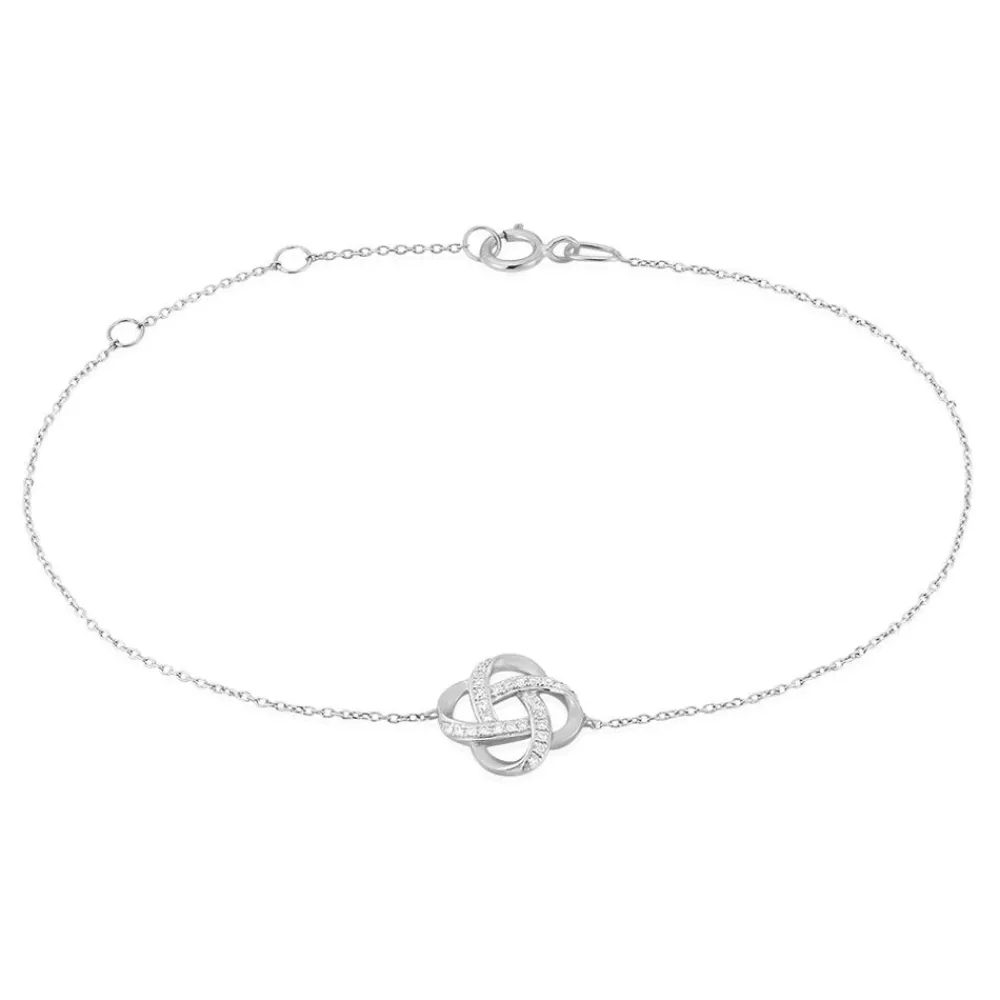 Bracelet Pollya Or Blanc Diamant|Marc Orian Clearance