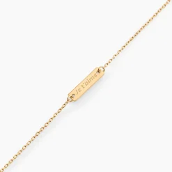 Bracelet Promesse Plaqué Or Jaune|Marc Orian Hot