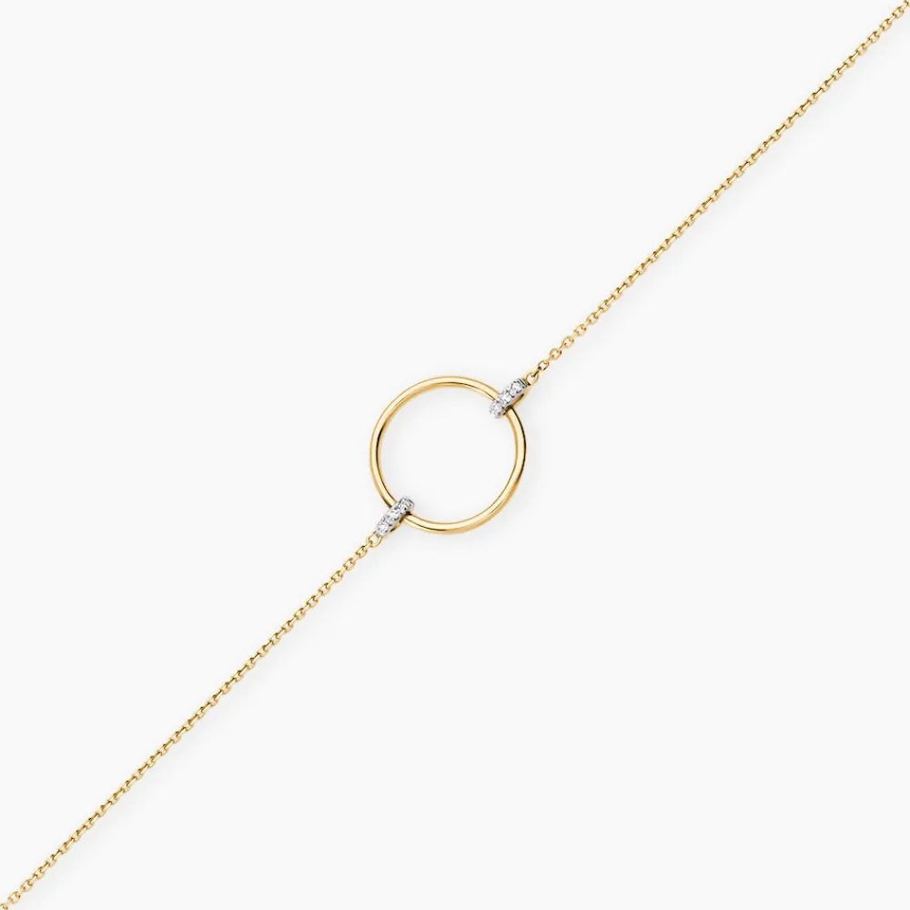 Bracelet Proserpine Or Jaune Diamant|Marc Orian New