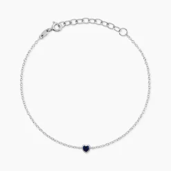 Bracelet Querida Argent Blanc Pierre De Synthese