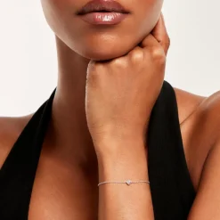 Bracelet Querida Argent Blanc Oxyde De Zirconium|Marc Orian Clearance