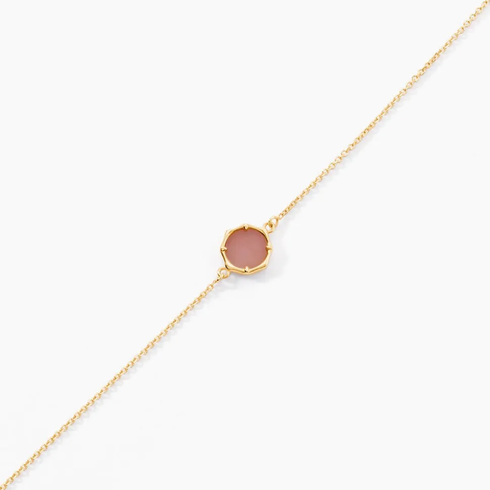 Bracelet Reflets Pop Or Jaune Calcédoine