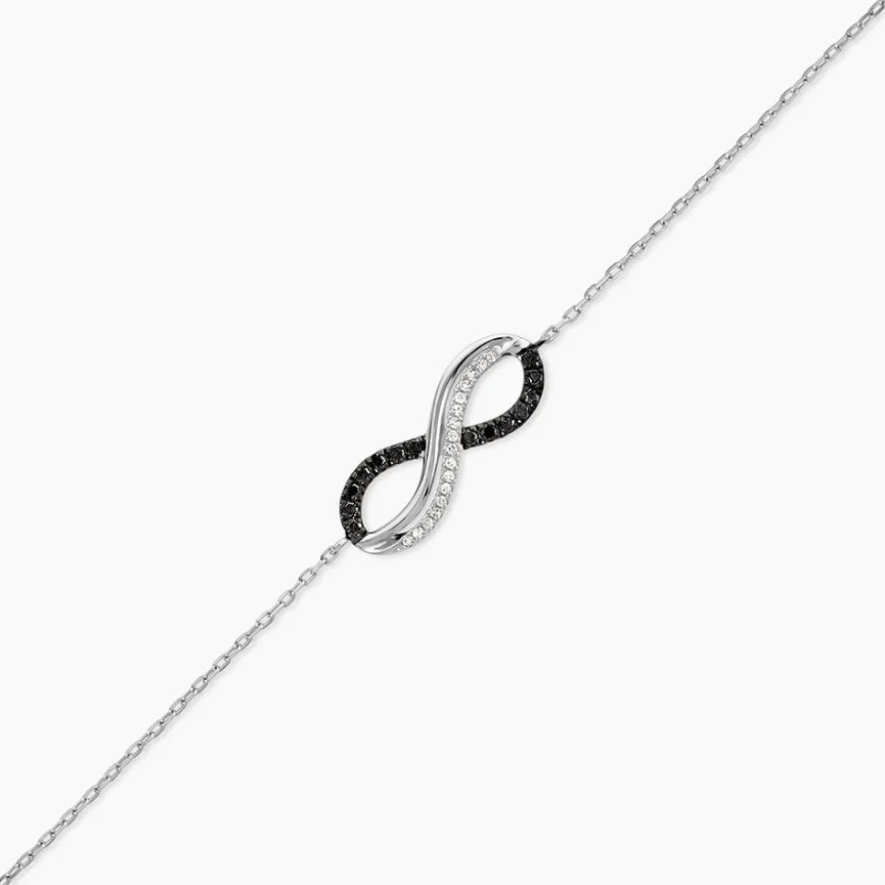 Bracelet Rejane Or Blanc Diamant