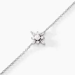 Bracelet Rhoda Argent Blanc Perle De Culture Oxyde De Zirconium|Marc Orian Outlet