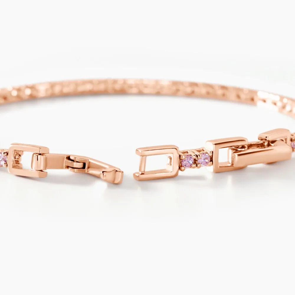 Bracelet Rio Argent Rose Oxyde De Zirconium|Marc Orian Clearance