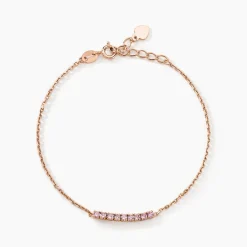 Bracelet Rio Argent Rose Oxyde De Zirconium|Marc Orian Online