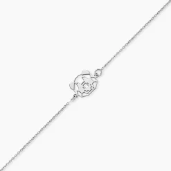 Bracelet Romy Origami Argent Blanc|Marc Orian New