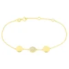 Bracelet Rosette Or Jaune Oxyde De Zirconium|Marc Orian Clearance