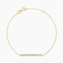 Bracelet Sahteene Or Jaune Diamant|Marc Orian