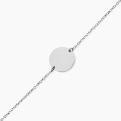Bracelet Salematou Argent Blanc