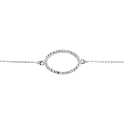 Bracelet Sana Argent Blanc Oxyde De Zirconium