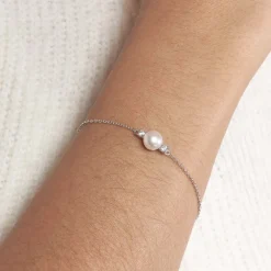 Bracelet Sari Argent Blanc Perle De Culture Et Oxyde De Zirconium|Marc Orian Hot