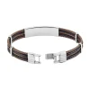 Bracelet Sawssan Or Acier Bicolore