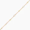 Bracelet Scintillante Plaqué Or Jaune Oxyde De Zirconium|Marc Orian Best