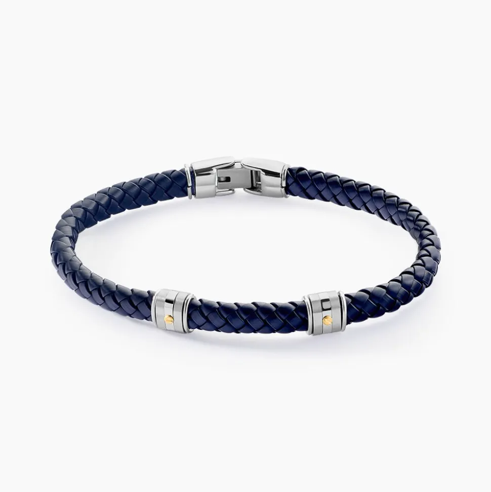 Bracelet Selwaae Or Acier Bicolore